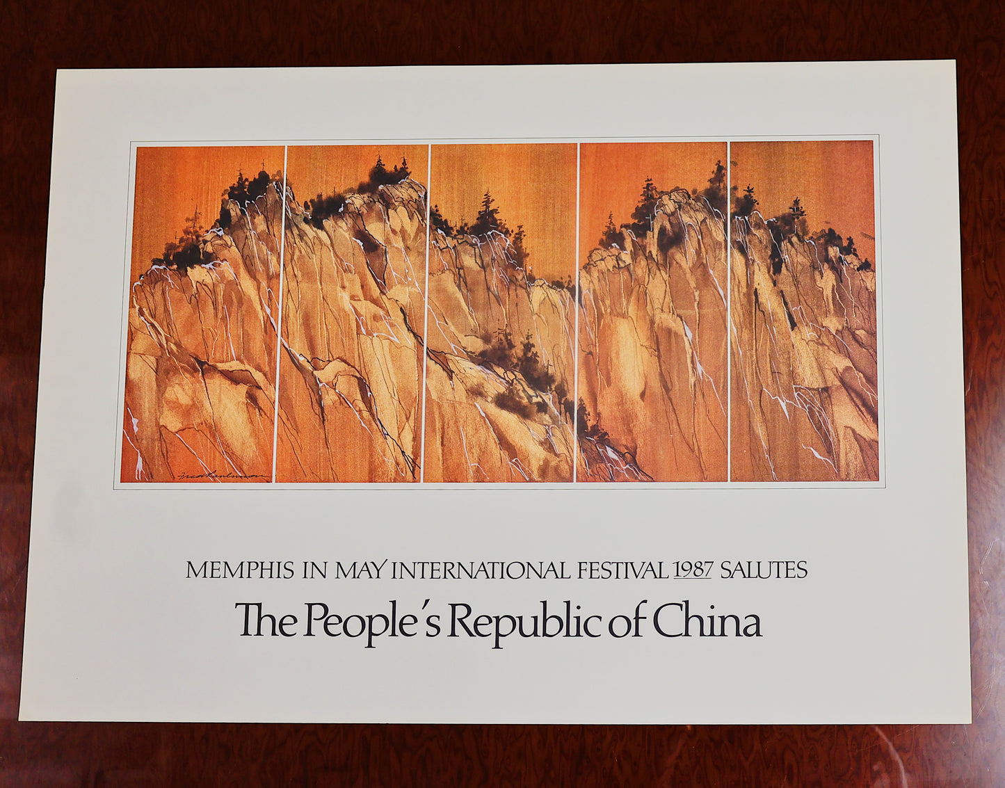 1987 INT'L POSTER - CHINA