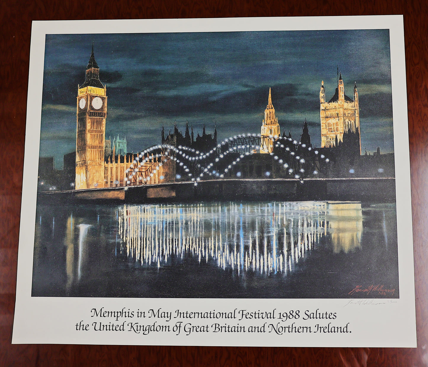 1988 INT'L POSTER - UNITED KINGDOM