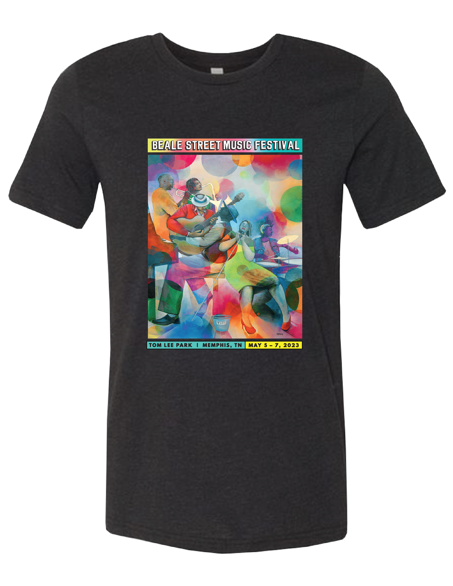 2023 BSMF Danny Broadway Poster T-Shirt Black