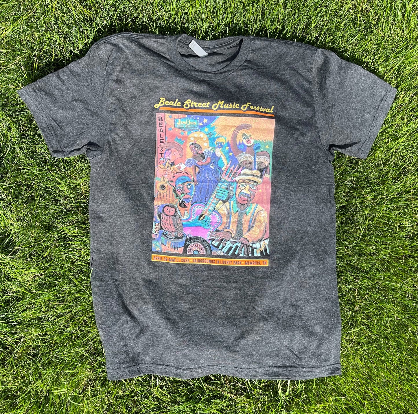 2022 BSMF George Hunt T-Shirt Grey