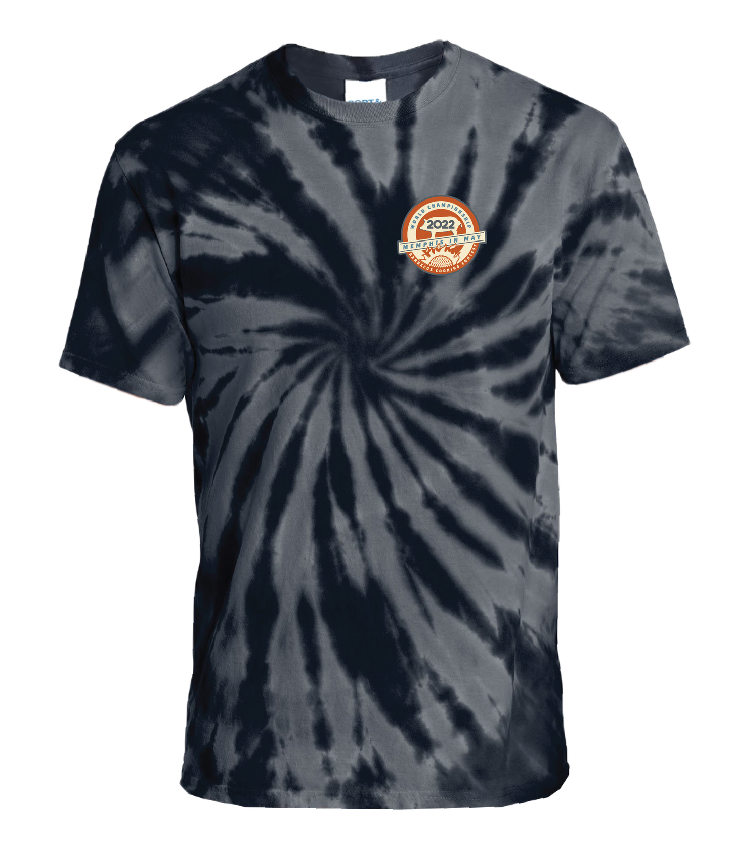 2022 Tie Dye WCBCC Logo T-Shirt