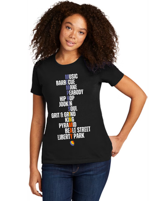 Memphis in May CITY Shirt | Black | Short Sleeve Shirt
