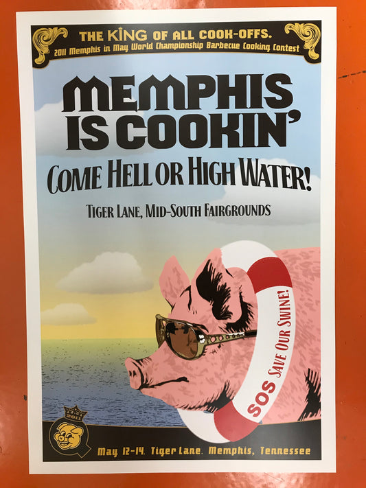 2011 WCBCC poster - Hell or High Water