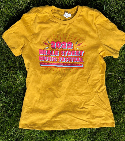 2022 BSMF Pink and Yellow Shirt